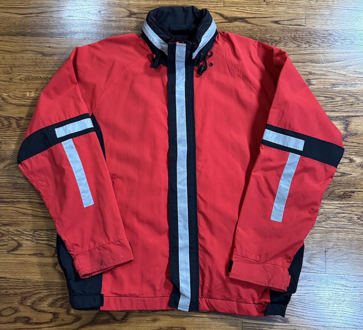 Vintage DKNY Tech Equipment Red / Black / 3M Jacket (Size M Vintage DKNY Tech Equipment Red / Black / 3M Jacket (Size M